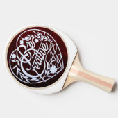 Creative Ping Pong Paddle Tafeltennisbatje (Zijkant)