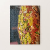 Creative Pizza Food Diner Italiaanse Peppers Legpuzzel (Verticaal)