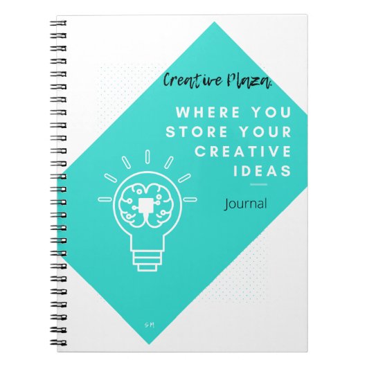 Creative Plaza. Journal Notitieboek (Voorkant)