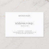 Creative Professional Sjabloon Moderne Gold-look Visitekaartje (Achterkant)