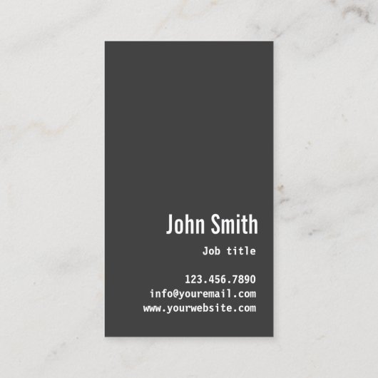 Creative Pug in Visitekaartje met zonnebrillen (Achterkant)