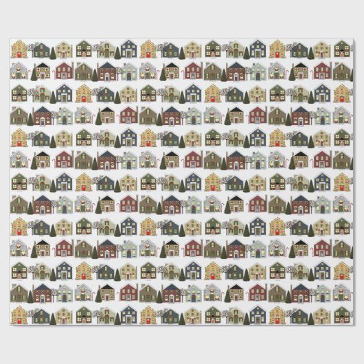 Creative Realtor-kerstcadeau Cadeaupapier (Vlak)