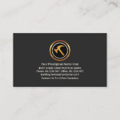 Creative Rectangle Box Handyman Tools Visitekaartje (Achterkant)