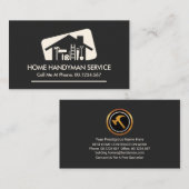 Creative Rectangle Box Handyman Tools Visitekaartje (Voorkant / Achterkant)