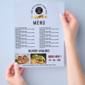 Creative Restaurant Menu Food (Hand)