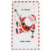 Creative Rock klimt met kerstcadeau Klein Cadeauzakje (Voorkant)