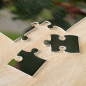 Creative roze fuchsia flower foto puzzel legpuzzel (Zijkant)