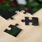 Creative roze fuchsia flower foto puzzel legpuzzel (Zijkant)