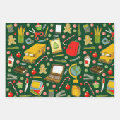 Creative School Teacher Vakantiegift Inpakpapier Vel (Voorkant)