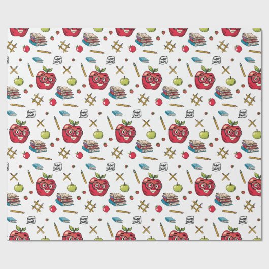 Creative School Wrapping Paper Cadeaupapier (Vlak)