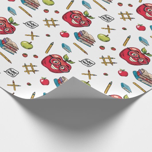 Creative School Wrapping Paper Cadeaupapier (Hoek)