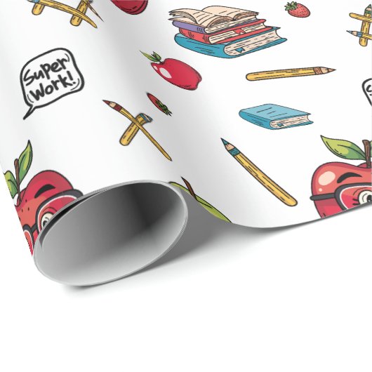 Creative School Wrapping Paper Cadeaupapier (Rol Hoek)