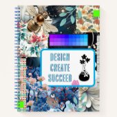 Creative Scrapbook Style Hoesje Notitieboek (Voorkant)