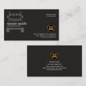 Creative Semi Clean Professional Transport Visitekaartje (Voorkant / Achterkant)