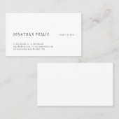 Creative Simple Design Elegant Sjabloon Moderne Visitekaartje (Voorkant / Achterkant)