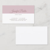 Creative Simple Design Professional-standaard mode Visitekaartje (Voorkant / Achterkant)