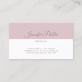 Creative Simple Design Professional-standaard mode Visitekaartje (Voorkant)