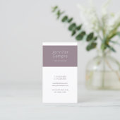 Creative Simple Design Trendy Luxury Salon Visitekaartje (Staand voorkant)
