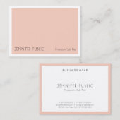 Creative Simple Design Trendy Moderne Sjabloon Visitekaartje (Voorkant / Achterkant)