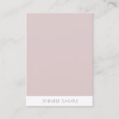 Creative Simple Modern Minimalist Luxury Sjabloon Visitekaartje (Voorkant)