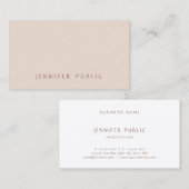Creative Simple Professional Moderne, elegante kle Visitekaartje (Voorkant / Achterkant)