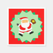 Creative Softball Christmas Holiday Party Servet (Voorkant)