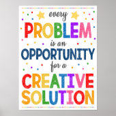 Creative Solutions Rainbow Classroom Poster (Voorkant)