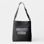 Creative Souls - Vintage Schoudertas Crossbody Tas (Achterkant)