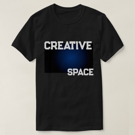 Creative Space by J.H. Thornton T-shirt (Design voorkant)