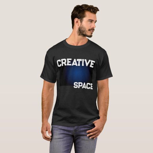 Creative Space by J.H. Thornton T-shirt (Voorkant volledig)