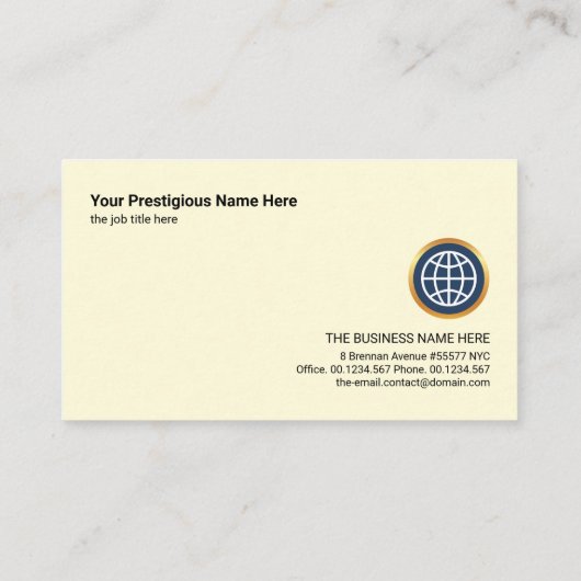 Creative Speech Box Quotting Mark Signage Visitekaartje (Achterkant)