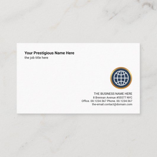 Creative Speech Box Quottion PR Communication Visitekaartje (Achterkant)