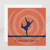 Creative Spirit Art Card Feestdagenkaart (Voorkant / Achterkant)