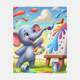 Creative Splash Fleece Deken