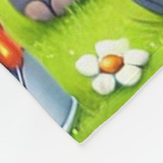 Creative Splash Fleece Deken (Hoek)