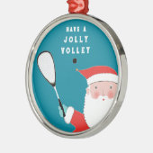 Creative Squash Speler Sport Collectible Metalen Ornament (Links)