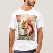 Creative Squirrel T-Shirt Design (Voorkant)