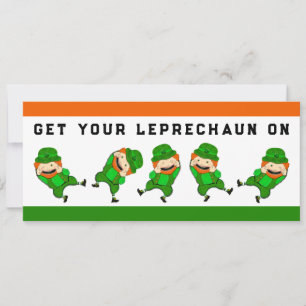 Creative St. Patrick's Day Party Kaart