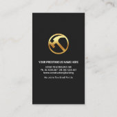 Creative stijlvolle, kleurrijke thuisreparaties visitekaartje (Achterkant)