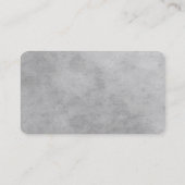 Creative Stone Wall Grey Trendy Plain Stijlvol Visitekaartje (Achterkant)