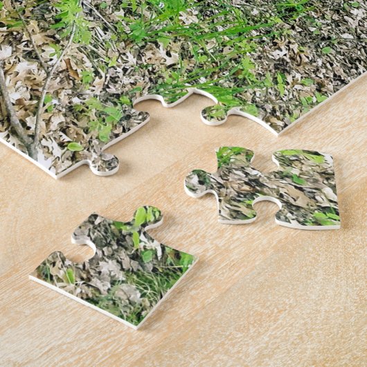 Creative stream herfst water foto puzzel puzzel legpuzzel (Zijkant)