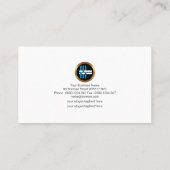 Creative structural pillars rebars engineering visitekaartje (Achterkant)