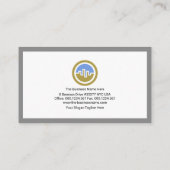 Creative Stylish Box Lijst Founder CEO Visitekaartje (Achterkant)