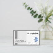 Creative Stylish Column Box Lijst Founder CEO Visitekaartje (Staand voorkant)