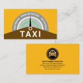 Creative Taxi Car Speedometer Visitekaartje (Voorkant / Achterkant)