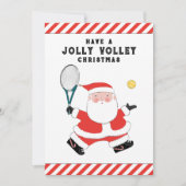 Creative Tennis-kerstfeestkaarten Feestdagenkaart (Voorkant)