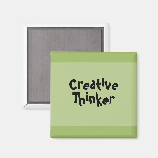 Creative Thinker Magneet (Voorkant / Achterkant)