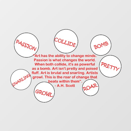 Creative Transformation Window Cling Raamsticker (Vel)