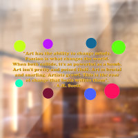 Creative Transformation Window Cling