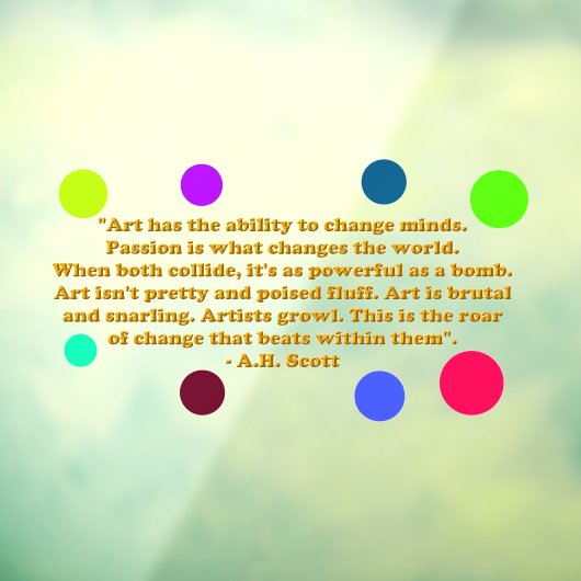 Creative Transformation Window Cling Raamsticker (Vel 3)